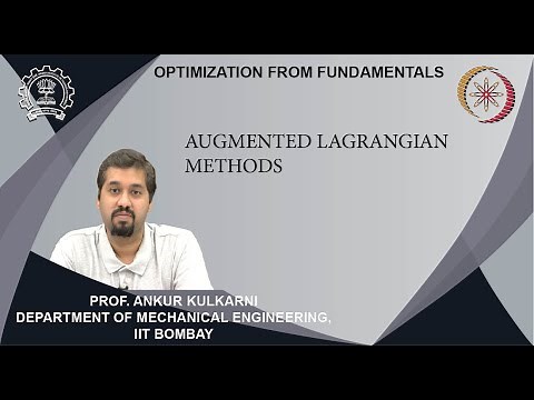 Lecture 21B: Augmented Lagrangian methods