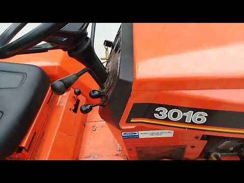 1993 Ingersoll 3016 garden tractor walk around