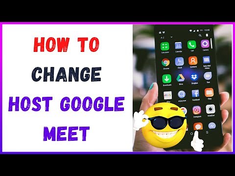 How To Change Host Google Meet