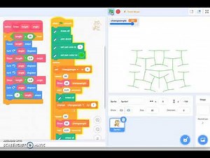 Recursion tree animation with Scratch