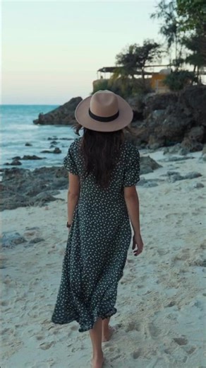 POV: You’re Walking Alone on a Dream Beach 🌊