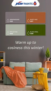 53 reactions | Cozy up to the season with JSW Paints – where walls whisper winter tales. Choose Any Colour at One Price with us! #ACOP #HomeInspiration #ColourInpiration #Colours #Inspire #ThinkBeautiful #JSWPaints | JSW Paints | Facebook