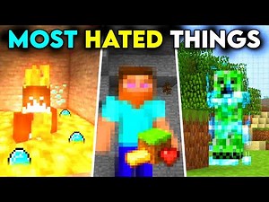 10 Things Everyone *HATE* About MINECRAFT 😡🤬