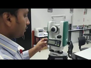 Horizontal Angle - Electronic Theodolite- Engineering SUrveying Practical