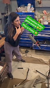 POV: Paid to suck a soggy Cheeto. This is animation Foley, where the notes are very specific (wet, mushy, kinda gross) the prop is questionable 🤨 and somehow it all makes perfect sense once you hear it back. Found my exact sound of “ew”… and committed fully 😂😂😂 | Reel Foley Sound