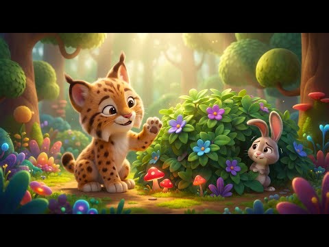 Lynx Jungle Adventure 🐾 | Funny Animal Cartoon Story for Kids