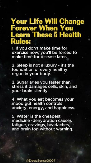 Simple Health Habits That Could Add Years to Your Life #psycholgyfacts #health #motivation