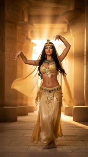 “The Enchanting Dance of the Egyptian Goddess” #goddess #entertainment #bellydance #viral