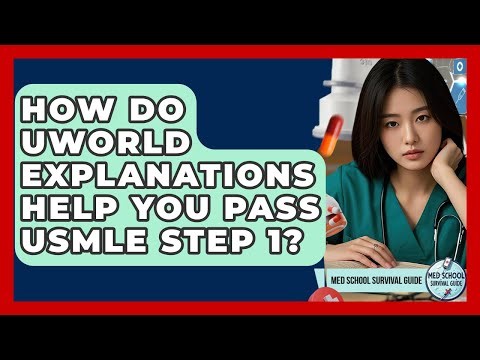How Do UWorld Explanations Help You Pass USMLE Step 1? - Med School Survival Guide