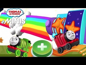 Thomas and Friends Minis - New Unlocked! Where will the Rainbow Path Lead to?! Aquatic Thomas!