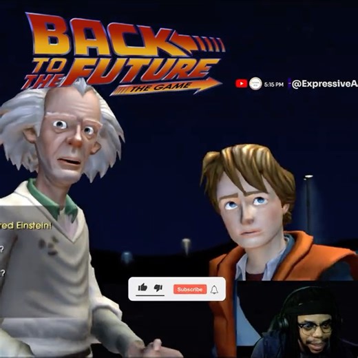 back to the future: the game is kinda fun⌚#backtothefuture #backtothefuturethegame #shorts #viral