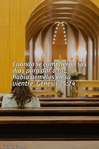 Explicación Génesis 25:24. 'Cuando se cumplieron sus días para dar a luz, había gemelos en su vientre.' - BibliaBendita