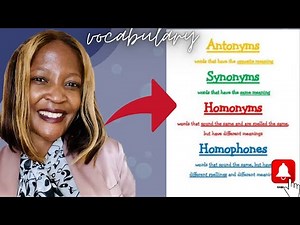 Vocabulary: homophones v/s homonyms, Antonyms v/s Synonyms: Language structures and conventions.