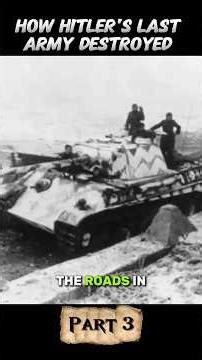 The 3-Meter Mistake That Destroyed Hitler's Last Army | ww2 | Part 3 | #shorts #ww2 #history