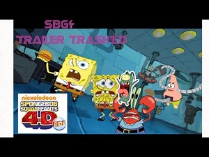 Sbg4 : trailer trashed - The spongebob 4D ride