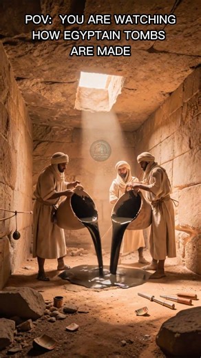 How Eyptian Tomb Was REALLY Built 📐🐫 #History