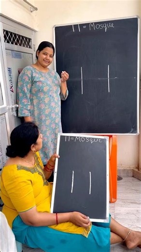 11 = masjid drawing tutorial by mother and daughter step by step for beginners #shorts