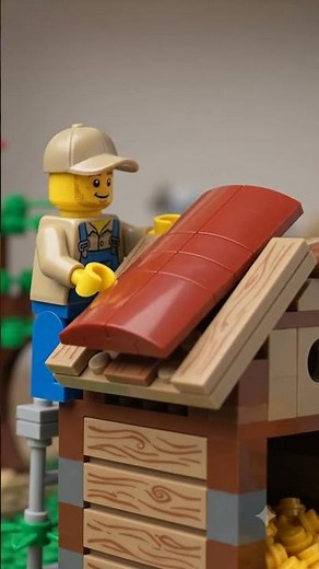 LEGO Chicken House Build Timelapse 🐔🏡 | Part 4