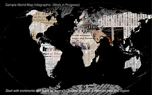 Visualising Data Create a Map Collage | Adobe Education Exchange