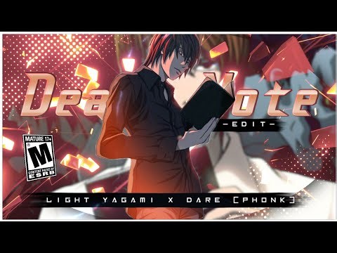 **Death Note x Dare ⚡ [Anime Edit/AMV] 4K**