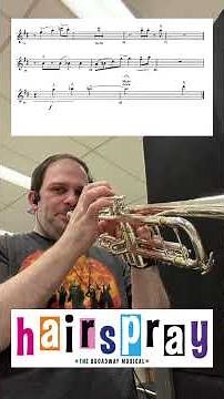 (It’s) Hairspray feat. Corny Collins #trumpet #hairspray #theatre
