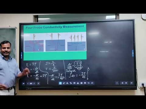 Four Probe Conductivity Derivation
