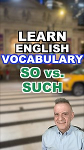SO or SUCH We use so an adjective - So hot, so nice, so delicious. We use such an adjective & a noun, or just such a noun - It’s such a hot day - She’s such a nice person - He’s such a gentleman. LIKE 👍 FOLLOW 🚶🏻SHARE 👥 #LearnEnglish #englishlesson #Vocabulary #EnglishTeacher #AmericanEnglish #StudyEnglish #podcast #英会話 #英会話レッスン #発音 | Happy English