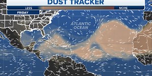 Second Saharan dust plume eyes Florida with potential air quality impacts