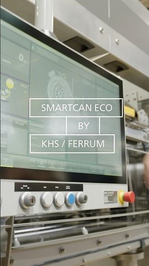 SmartCan Eco by KHS/Ferrum - Performance and hygiene consistently optimized🚀 #canfilling #canseamer