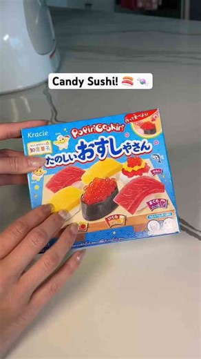 I Tried Making Sushi Out of CANDY! 🍣 Kracie Popin’ Cookin’