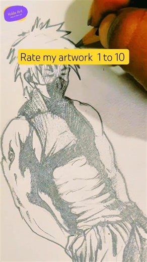 How to draw Kakashi😱#art #anime