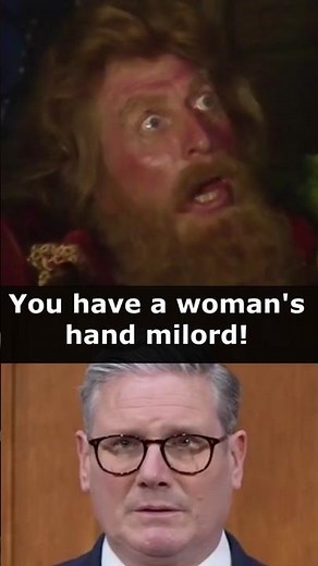Edmund Blackadder Is Unimpressed by Keir Starmer (Satire)