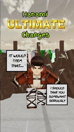 Hanami ultimate changes #jujutsushenanigans #roblox