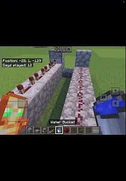 How to make a ￼tnt Canon in Minecraft #minecrafttutorial ￼￼