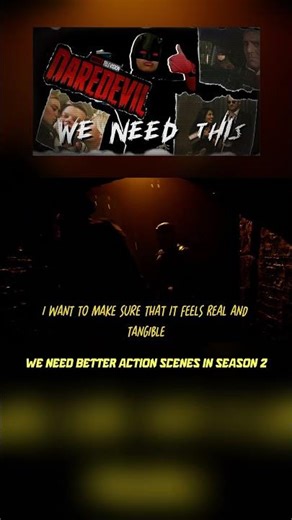 we NEED better action scenes in #daredevilbornagain season 2! #daredevil