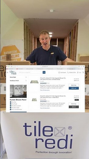 Tile Redi Shower System 🔥🔥