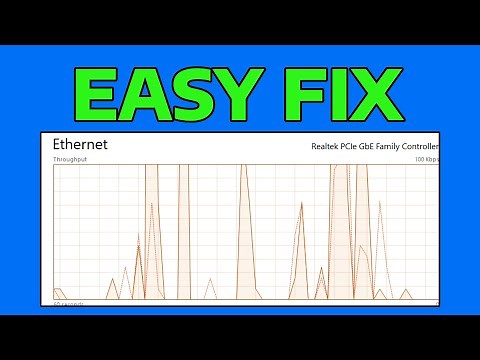 How To Fix Ethernet Spiking in Task Manager in Windows