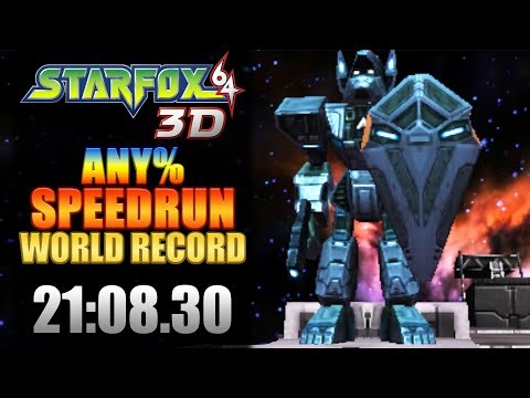 [Former World Record] Star Fox 64 3D | Any% Speedrun | 21:08.300 (No Commentary)