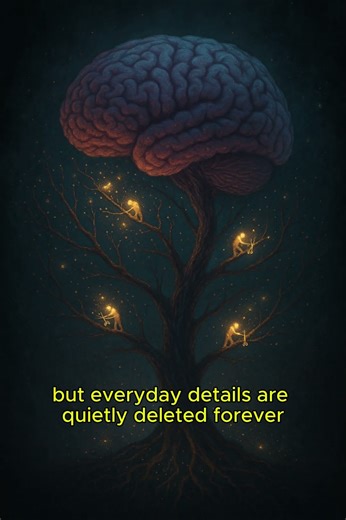 Did you know your brain erase memories on purpose? #didyouknow #mystery