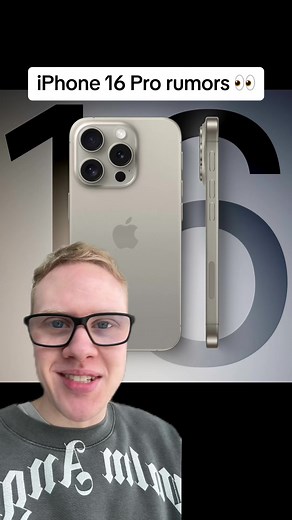 iPhone 16 Pro Rumors: Bigger Displays, Thinner Bezels & AI Features