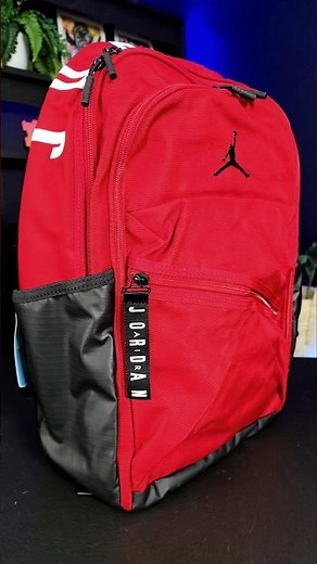 Jordan Air Patrol Red×Black Backpack #nike #jordan #airpatrol #infiniteunboxing ‪@nike‬