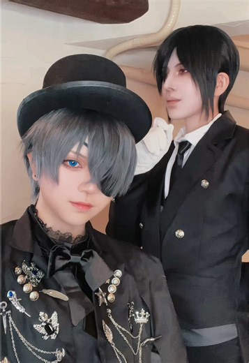 ウィルさんのシエル・ファントムハイヴコスプレ
