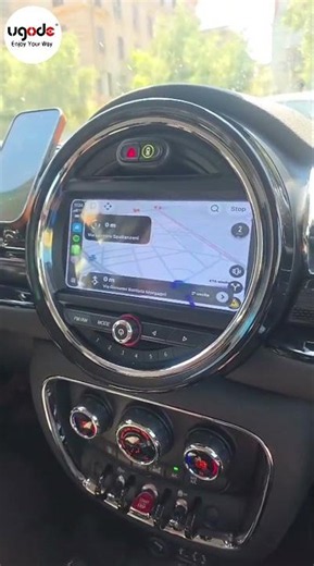 BMW mini Apple CarPlay Android Auto Display Monitor Upgrade #carplay #androidauto #bmw #car