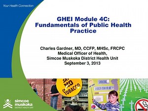 GHEI Module 4C: Fundamentals of Public Health Practice - SlideServe