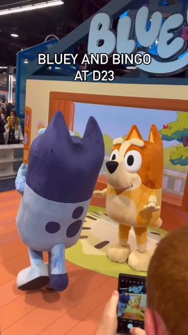 WDW News Today on Instagram: "A Bluey and Bingo Meet and Greet?! Guests at the D23 Ultimate Fan Event were among the first to meet Bluey and Bingo! Head to the link in our stories for the full details. #d23 #d23expo #disneyparks #bluey"
