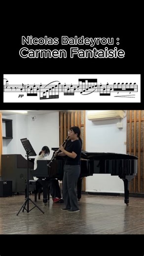 🅕❹ 🆑 F4單簧管四重奏 on Instagram: "G.Bizet-Carmen Fantasy by P. Sarasate for Clarinet and Piano, arranged by Nicolas Baldeyrou Clarinet: @ally_07209358 Piano: @xin_ni_chen #單簧管 #豎笛 #clarinet #クラリネット #clarinette #clarinetto #클라리넷 #单簧管 #music #音樂 #buffetcrampon #wearebuffet #musician #classicalmusic #art #modernart #modernmusic #contemporarymusic #卡門 #bizet #memes #北藝大 #cat #car #men #carmen"