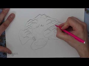 How To Make DnD World Maps - Full Map Inking Tutorial