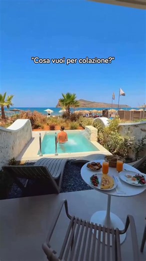 PiratinViaggio on Instagram: "Questo Resort costa appena 61€ 😱 INFO ⤵️ Se la colazione che ti piace è questa 🥰 abbiamo trovato un ottimo prezzo per questo Resort&Spa 4★ da sogno a Creta! 🏖️ Con spiaggia privata! 🔗 Info e date al link sul nostro profilo 👉 @piratinviaggio 📍Vergina Beach Hotel, Crete 🎥 @karpathakis.experience COME TROVARE IL LINK❓ 1️⃣ Vai sul profilo 👉 @piratinviaggio 2️⃣ Clicca sul Linktree in alto 3️⃣ Scegli l'offerta corrispondente ✈️ Offerte di viaggio ogni giorno nelle