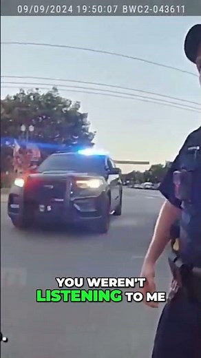 Police Encounter: Intense Confrontation and Arrest