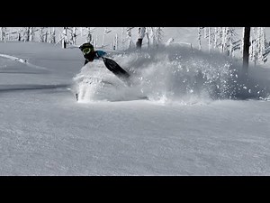 Snowmobiling DEEP POWDER in Montana!!
